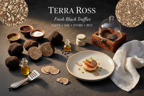 Fresh Black Truffles: Taste, Use, Store, Buy Terra Ross