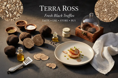 Fresh Black Truffles: Taste, Use, Store, Buy Terra Ross