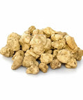 Pale beige cluster of fresh white truffles Tuber Magnatum tartufo bianco pregiato